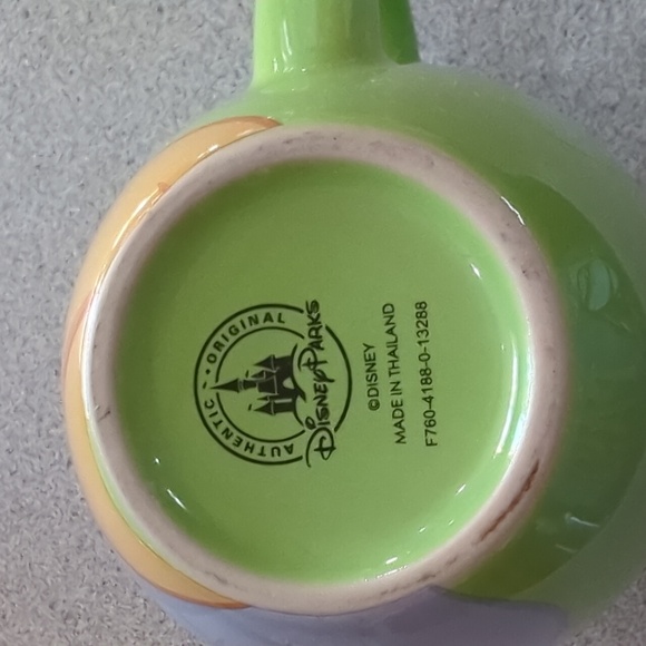 Disney Tinkerbell Dream Coffee Mug Cup Green Peter Pan Official Disney Parks - Picture 5 of 5